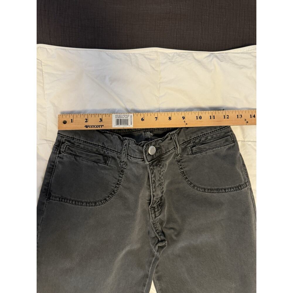 VTG Dead Sexy Jeans Womens 26 Gray Denim Low Rise Bootcut Y2K 00s - Picture 8 of 8